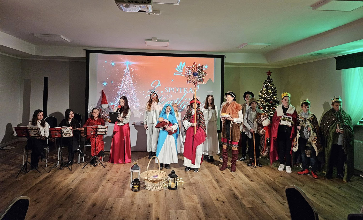 kolędnicy w szkole