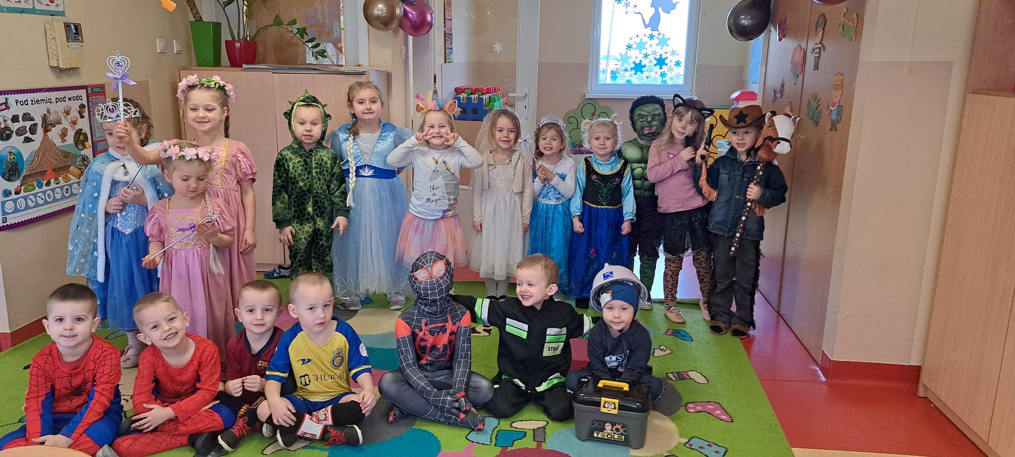 Bal karnawałowy dla  przedszkolaków